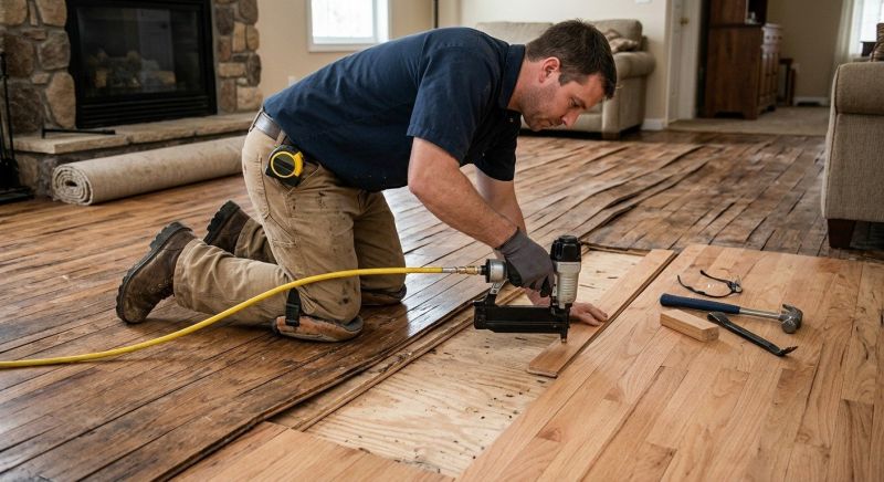 Wood Floor Service in West Bend, WI