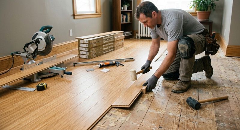 Bamboo Flooring Installation in West Bend, WI