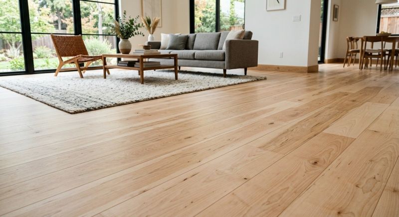 Birch Floor Installation in West Bend, WI