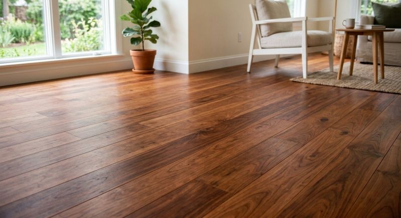 Cherry Floor Installation in Thiensville, WI