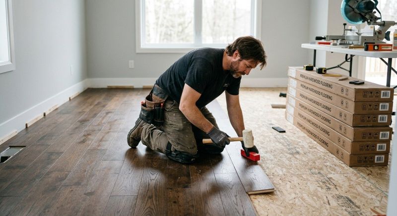Hardwood Floor Installation in Mayville, WI