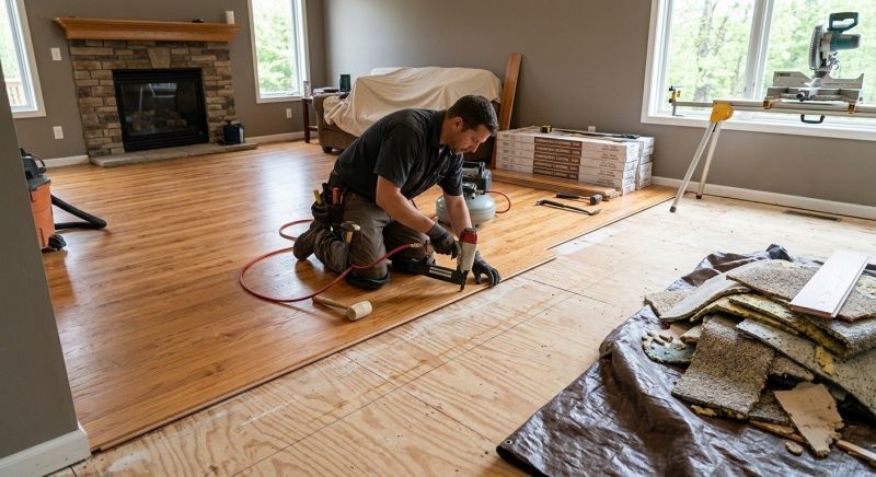 Hardwood Replacement in Slinger, WI