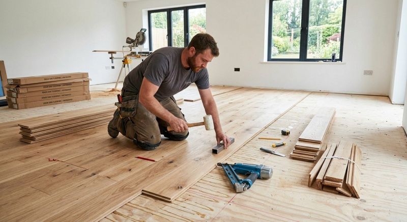 Maple Flooring Installation in Cedarburg, WI
