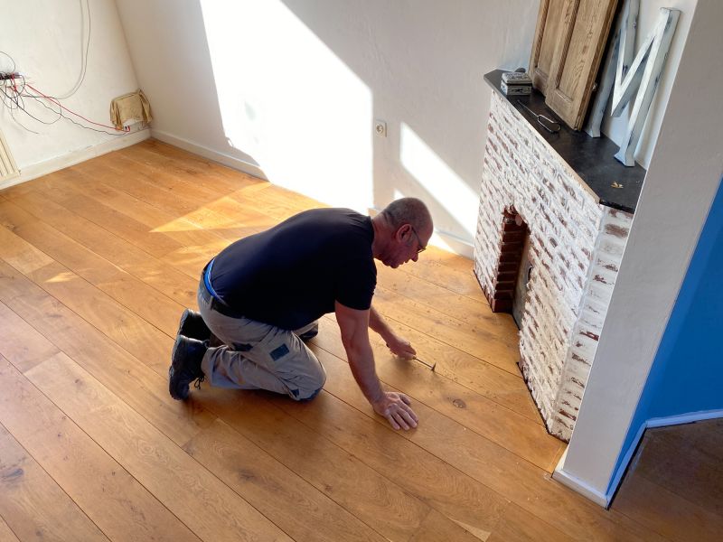Pine Floor Installation in West Bend, WI
