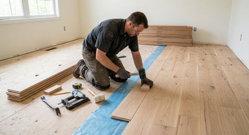 Wood Floor Replacement in Campbellsport, WI
