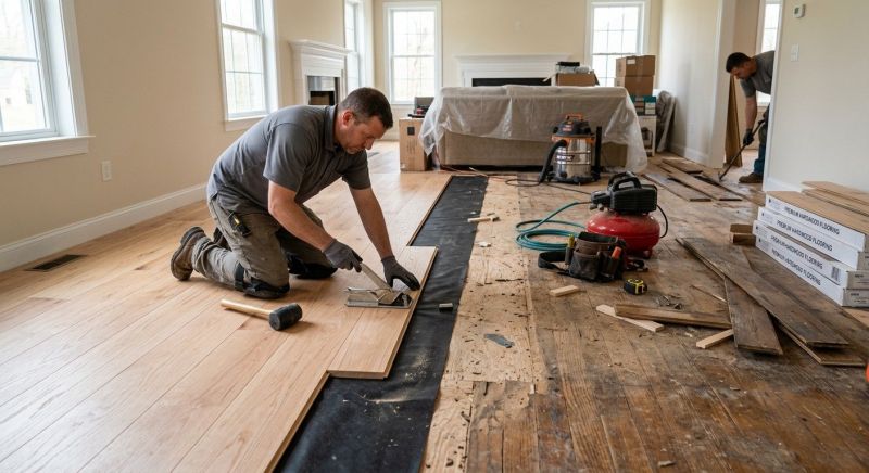 Wood Floor Replacement in Washington County, WI