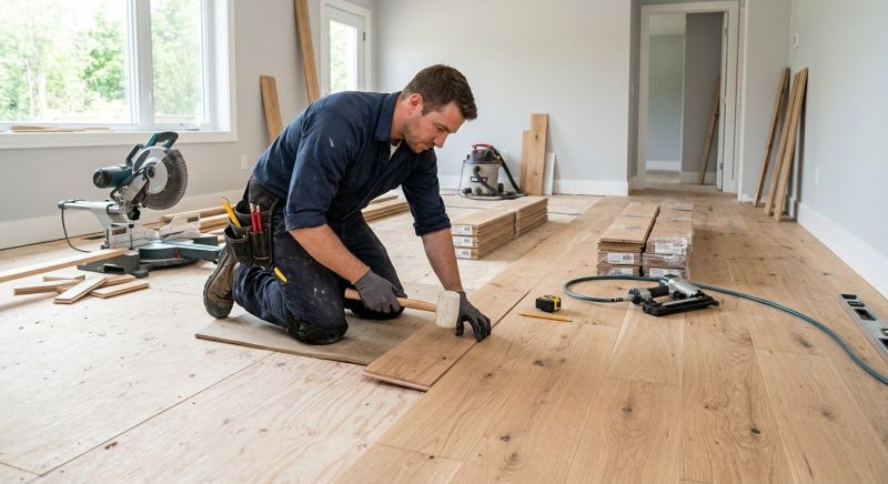 Wood Flooring Installation in Elm Grove, WI