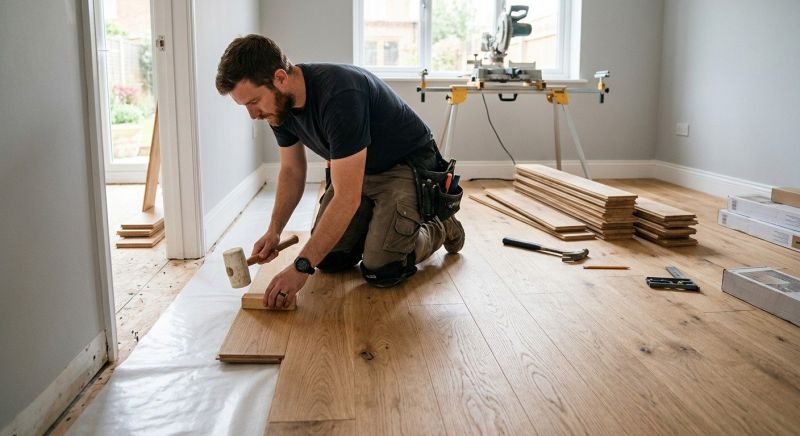 Wood Flooring Installation in Menomonee Falls, WI