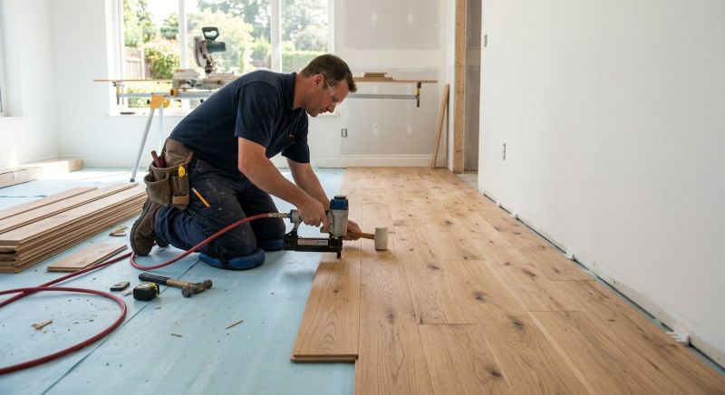 Wood Flooring Installation in Richfield, WI
