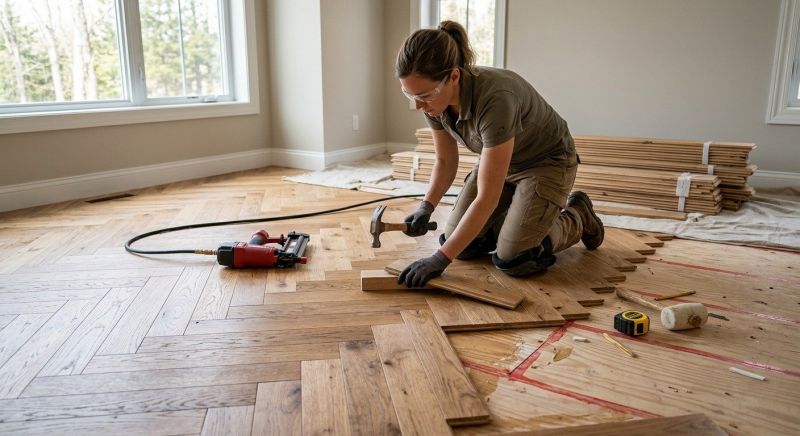 Wood Flooring Installation in Slinger, WI